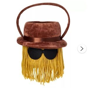 Cousin Itt Kids Costume Accessory Plush Treat Bucket